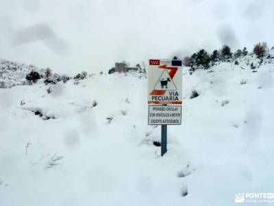 nieve, invierno, cañada; senderismo alpujarras iniciacion al senderismo mochila para mujer